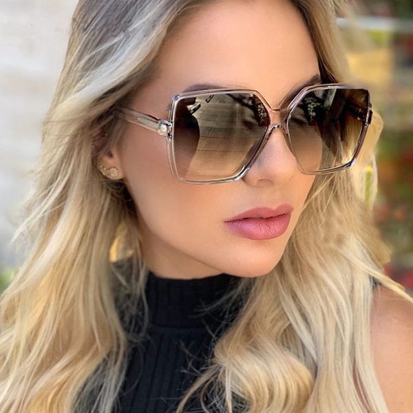 classic fashion oversized retro sunglasses women uv400 plastic outdoor gradient travel sun glasses uv400 de sol, White;black
classic fashion oversized retro sunglasses women uv400 plastic outdoor gradient travel sun glasses uv400 de sol, White;black