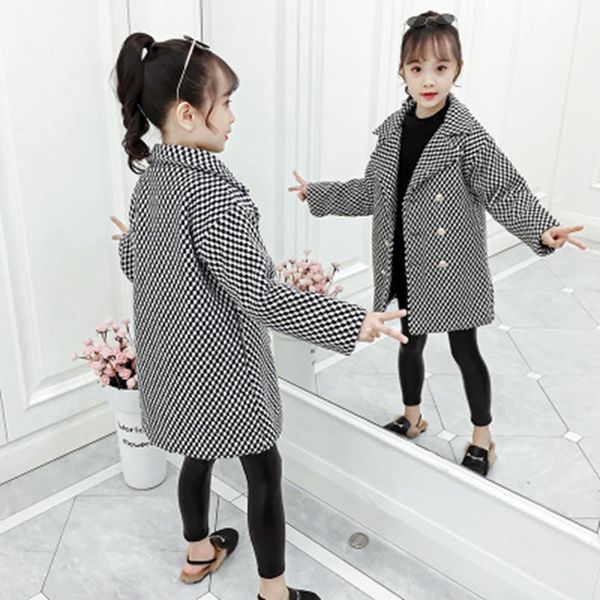 winter girls woolen jackets kids plaid thicken coats children autumn clothes warm casual big girls outwear long jacket coat, Blue;gray
winter girls woolen jackets kids plaid thicken coats children autumn clothes warm casual big girls outwear long jacket coat, Blue;gray