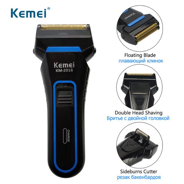 kemeielectric razor for men rechargeable 2 blades razor barber trimmer beard shaving heads professional shaving tools d45
kemeielectric razor for men rechargeable 2 blades razor barber trimmer beard shaving heads professional shaving tools d45