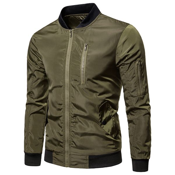 winter men jacket coat spring mens clothing fashion casual pocket thermal zipper jacket coat streetwear, Black;brown
winter men jacket coat spring mens clothing fashion casual pocket thermal zipper jacket coat streetwear, Black;brown