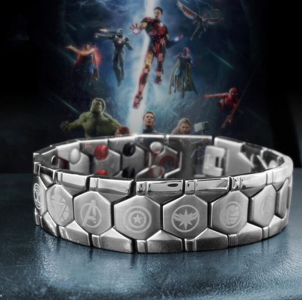 avengers: endgame energy bracelet hand chain iron spider-man thor titanium steel cosplay gift adjustable, Golden;silver
avengers: endgame energy bracelet hand chain iron spider-man thor titanium steel cosplay gift adjustable, Golden;silver