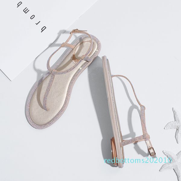 sandals 2019 ankle-strap shoes women flat sandals crystal band summer shoes girl flip flops big size bohemia r10, Black
sandals 2019 ankle-strap shoes women flat sandals crystal band summer shoes girl flip flops big size bohemia r10, Black