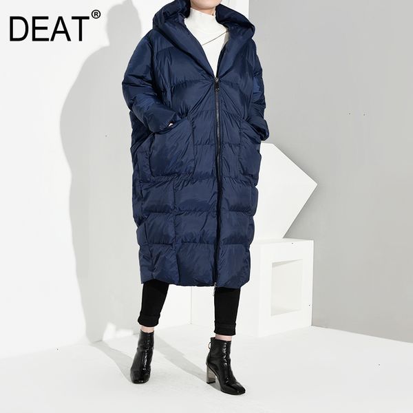deat2019 winter cocoon type long fund overknee thickening even hat down jackets woman skinny loose coat cotton-padded, Black
deat2019 winter cocoon type long fund overknee thickening even hat down jackets woman skinny loose coat cotton-padded, Black