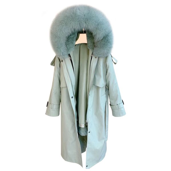 2019 woman clothing winter women real fur coat solid long sleeved casual jacket rex fur lining collar detachable, Black
2019 woman clothing winter women real fur coat solid long sleeved casual jacket rex fur lining collar detachable, Black