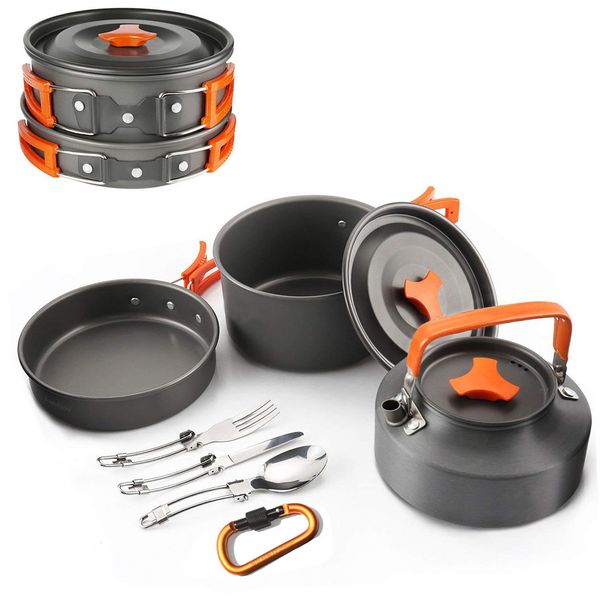 2019 new outdoor camping set pot teapot combination, 2-3 person set pot #nn515
2019 new outdoor camping set pot teapot combination, 2-3 person set pot #nn515
