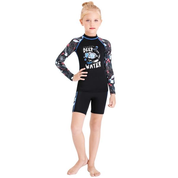 kids girls boys diving suit neoprenes wetsuit children for keep warm split short sleeve uv protection swimwear, White
kids girls boys diving suit neoprenes wetsuit children for keep warm split short sleeve uv protection swimwear, White