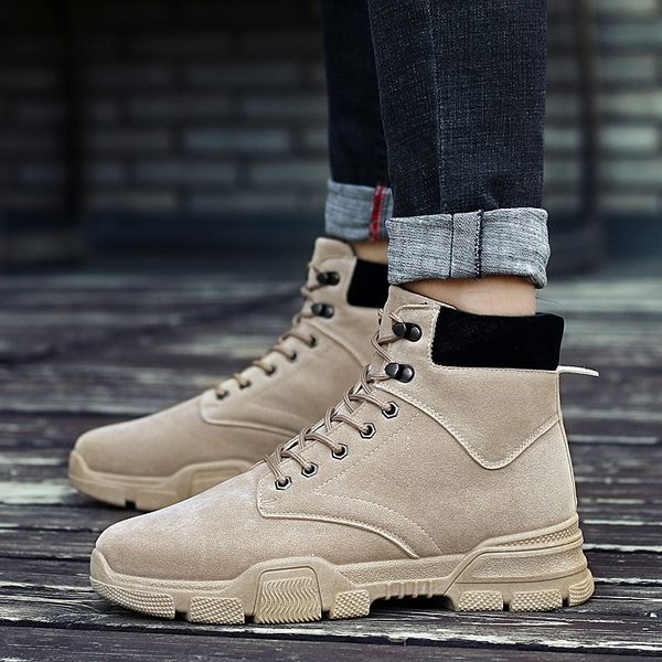 winter men's boots male waterproof ankle boots autumn man fashion casual shoes snow plush warm lace up plus size 39-45, Black
winter men's boots male waterproof ankle boots autumn man fashion casual shoes snow plush warm lace up plus size 39-45, Black