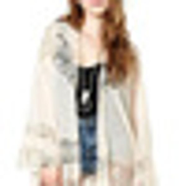plus size s-5xl womens casual vintage boho kimono cardigan lace crochet chiffon loose blouse beige black white
plus size s-5xl womens casual vintage boho kimono cardigan lace crochet chiffon loose blouse beige black white