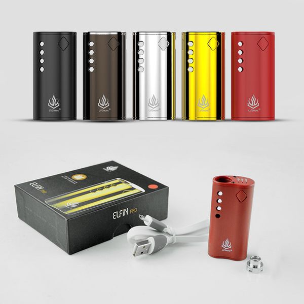 100% оригинал LVSmoke Elfin Pro Box Mod 650 мАч Разогрев VV Батарея переменного напряжения для густого масла 510 Картридж Аутентичные
100% оригинал LVSmoke Elfin Pro Box Mod 650 мАч Разогрев VV Батарея переменного напряжения для густого масла 510 Картридж Аутентичные