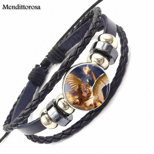 ej glaze angel wing cat for women christmas gift glass cabochon black leather bracelet bangle, Golden;silver
ej glaze angel wing cat for women christmas gift glass cabochon black leather bracelet bangle, Golden;silver