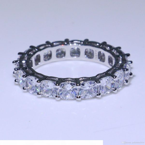 unique luxury jewelry selling 925 sterling silver cushion shape white z cz diamond stack full eternity women wedding band ring gift, Slivery;golden
unique luxury jewelry selling 925 sterling silver cushion shape white z cz diamond stack full eternity women wedding band ring gift, Slivery;golden