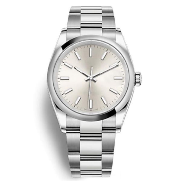 2019 luxury wristwatches sapphire perpetual new date steel domed 114300 automatic mechanical mens men's watch watches, Slivery;brown
2019 luxury wristwatches sapphire perpetual new date steel domed 114300 automatic mechanical mens men's watch watches, Slivery;brown