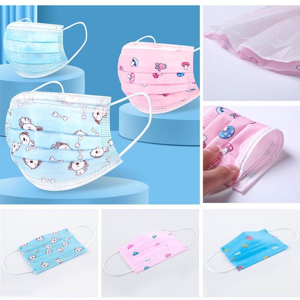 100 pcs cute children designer breath disposable face mask kids fun fancy mouth muffle facemask dust windproof protective cartoon masks
100 pcs cute children designer breath disposable face mask kids fun fancy mouth muffle facemask dust windproof protective cartoon masks