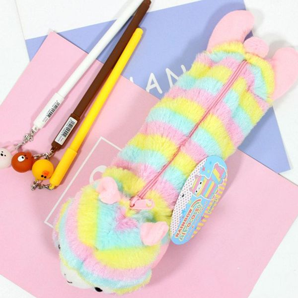rainbow alpaca pencil case cute 2019 new plush doll pen bag stationery organizer pencil pouch r20
rainbow alpaca pencil case cute 2019 new plush doll pen bag stationery organizer pencil pouch r20