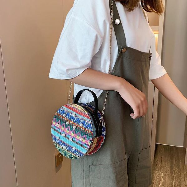 этнические волны pearl декор плеча сумки тканые женщин цепи круглый crossbody сумки для украшения покупки путешествия
этнические волны pearl декор плеча сумки тканые женщин цепи круглый crossbody сумки для украшения покупки путешествия