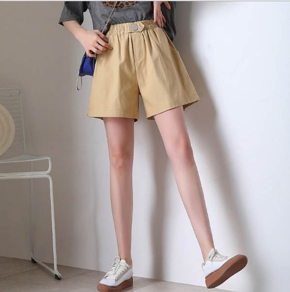 2020 summer new arrival wide-legged womens short casual loose pure color womens designer short, White;black
2020 summer new arrival wide-legged womens short casual loose pure color womens designer short, White;black
