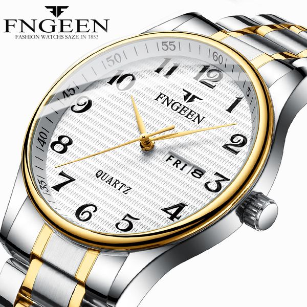 2019 watches men business waterproof date week quartz men's watches fashion stainless steel for men relogio masculino, Slivery;brown
2019 watches men business waterproof date week quartz men's watches fashion stainless steel for men relogio masculino, Slivery;brown