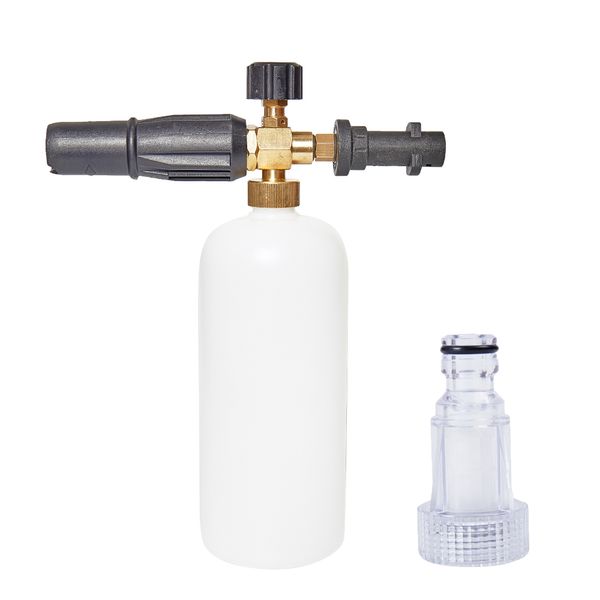 foam generator for karcher k series car washer 1l foam cannon spray gun snow lance & 1pc water filter for car cleaning
foam generator for karcher k series car washer 1l foam cannon spray gun snow lance & 1pc water filter for car cleaning