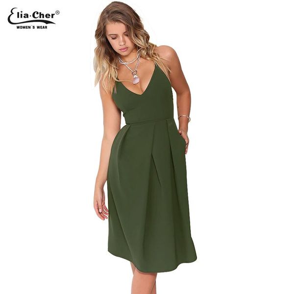 women dress new summer dresses eliacher brand plus size casual female clothing evening party midi dresses vestidos 6225, Black;gray
women dress new summer dresses eliacher brand plus size casual female clothing evening party midi dresses vestidos 6225, Black;gray