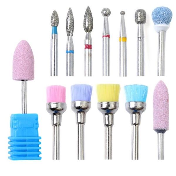 20 types nail drill bits nail cutter file electric mills cutter polishing sanding burr cuticle clean manicure pedicure tools, Silver
20 types nail drill bits nail cutter file electric mills cutter polishing sanding burr cuticle clean manicure pedicure tools, Silver
