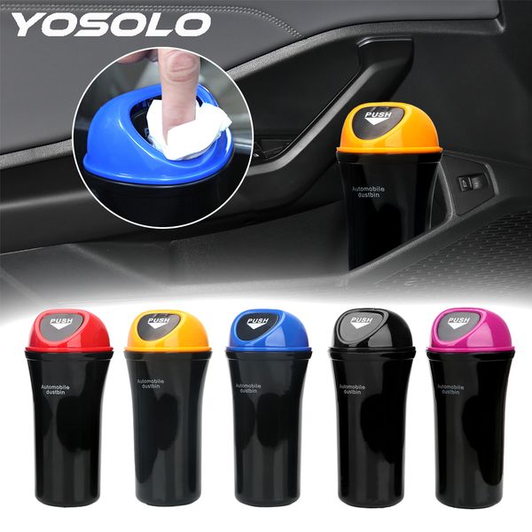 yosolo car trash can auto door seat back visor trash bin garbage rubbish holder car-styling dustbin auto organizer storage box
yosolo car trash can auto door seat back visor trash bin garbage rubbish holder car-styling dustbin auto organizer storage box