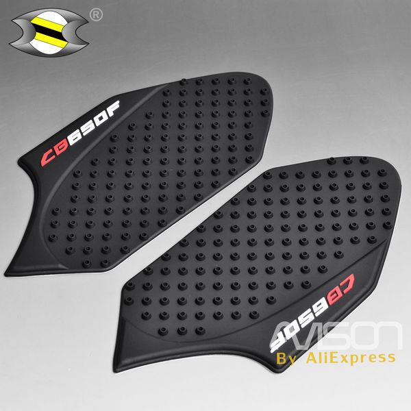 for cb650f 2013-2018 cb 650f tank stickers rubber peel fuel tank pads protector