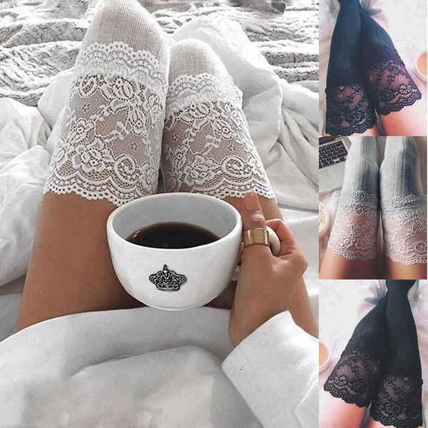 fashion women stockings lace trim thigh high over the knee stockings long tights for girls cotton cute stockings women, Black;white
fashion women stockings lace trim thigh high over the knee stockings long tights for girls cotton cute stockings women, Black;white