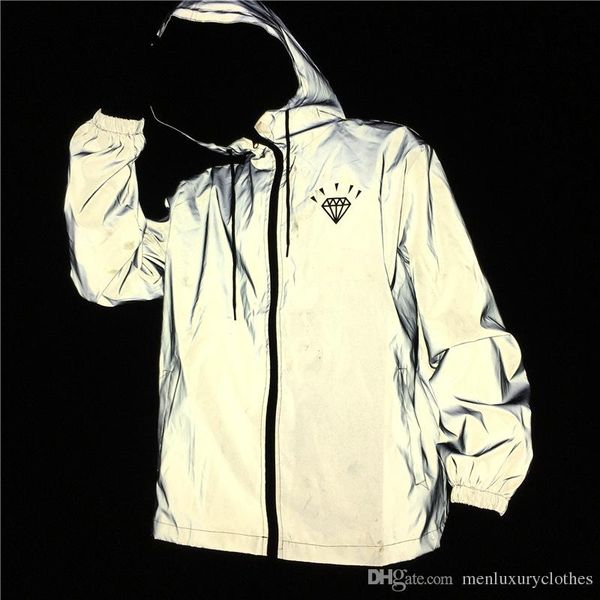 men 3m reflective jacket diamond print letters new york brooklyn hooded loose casual coats windbreaker jackets, Black;brown
men 3m reflective jacket diamond print letters new york brooklyn hooded loose casual coats windbreaker jackets, Black;brown