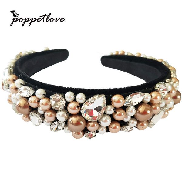 new fashion european vintage baroque headband full imitation pearls rhinestone crystal hairbands gold crown hair jewelry ale t190620, Golden;white
new fashion european vintage baroque headband full imitation pearls rhinestone crystal hairbands gold crown hair jewelry ale t190620, Golden;white