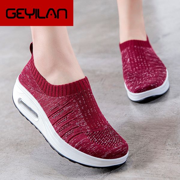 women platform shoes woman casual flats shoe breathable soft sneakers slip on air cushion chaussures femme scarpe donna sale, Black
women platform shoes woman casual flats shoe breathable soft sneakers slip on air cushion chaussures femme scarpe donna sale, Black