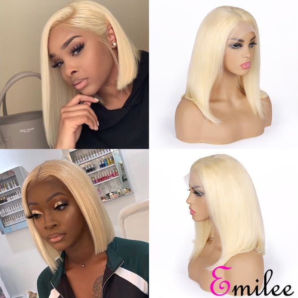 emilee short bob wigs 613 blonde lace front wigs short bob peruvian remy hair straight wigs 8 inch 150% density, Black;brown
emilee short bob wigs 613 blonde lace front wigs short bob peruvian remy hair straight wigs 8 inch 150% density, Black;brown