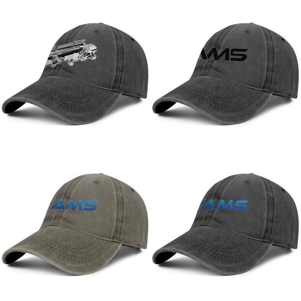 ams automotive 1 black mens and women trucker denim cap cool fitted golf design your own fashion baseball personalized classic bbk, Blue;gray
