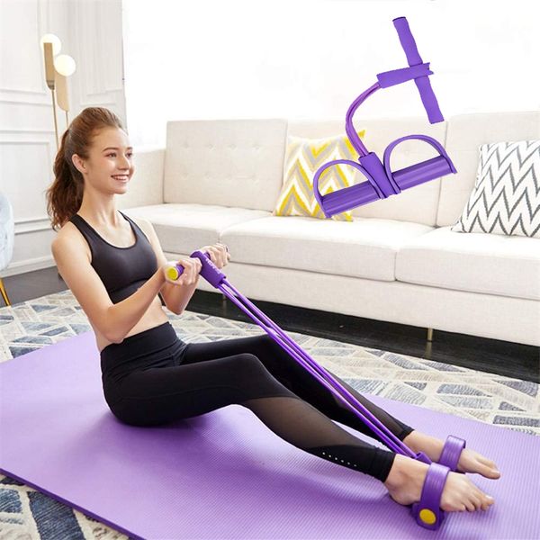 multifunctional 2 or 4 tubes latex foot elastic pull rope rope resistance yoga exercise sit-up fitness equipment
multifunctional 2 or 4 tubes latex foot elastic pull rope rope resistance yoga exercise sit-up fitness equipment