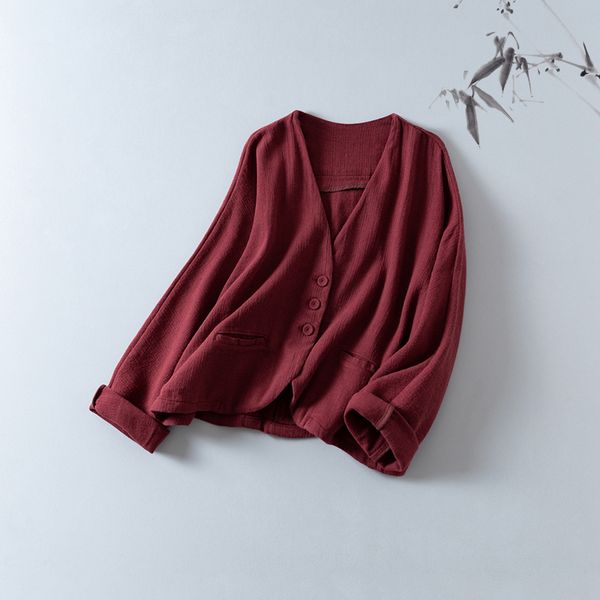 mo xia's first intention in 2020 season literature and art simple short coarse linen suit coat shows thin temperament short, White;black
mo xia's first intention in 2020 season literature and art simple short coarse linen suit coat shows thin temperament short, White;black