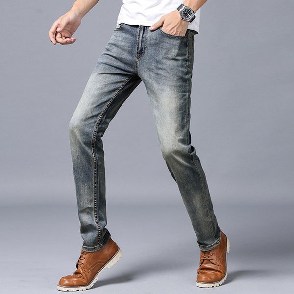 марка джинсовой байкер джинсы мужчины slim fit омывается vintage рваные джинсы для мужчин эластичный джинсовые брюки тощий, Blue
марка джинсовой байкер джинсы мужчины slim fit омывается vintage рваные джинсы для мужчин эластичный джинсовые брюки тощий, Blue