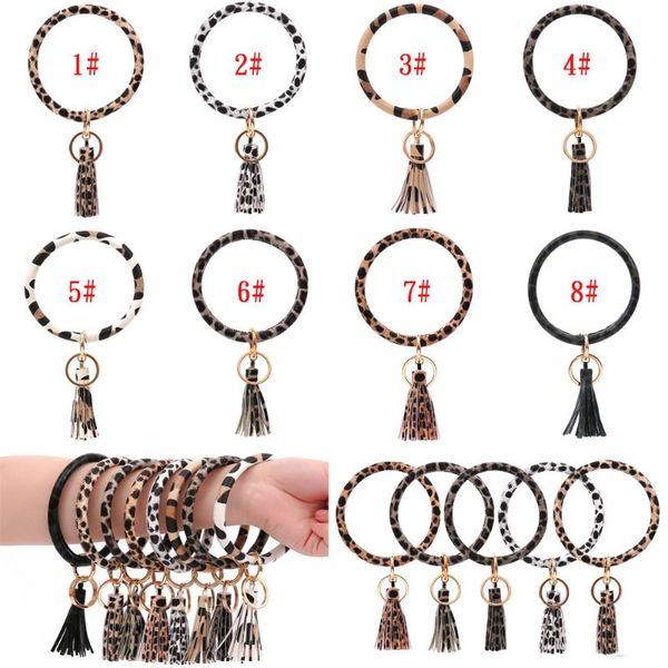 new cross-border accessories factory direct leopard print pu leather bracelet key ring fashion trend bracelet wholesale, Black
new cross-border accessories factory direct leopard print pu leather bracelet key ring fashion trend bracelet wholesale, Black