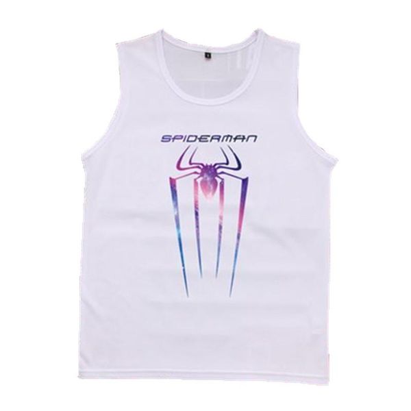 new male fashion spiderman mens o -neck tank undershirt bodybuilding equipment fitness men ' stringer clothes fit, White;black
new male fashion spiderman mens o -neck tank undershirt bodybuilding equipment fitness men ' stringer clothes fit, White;black