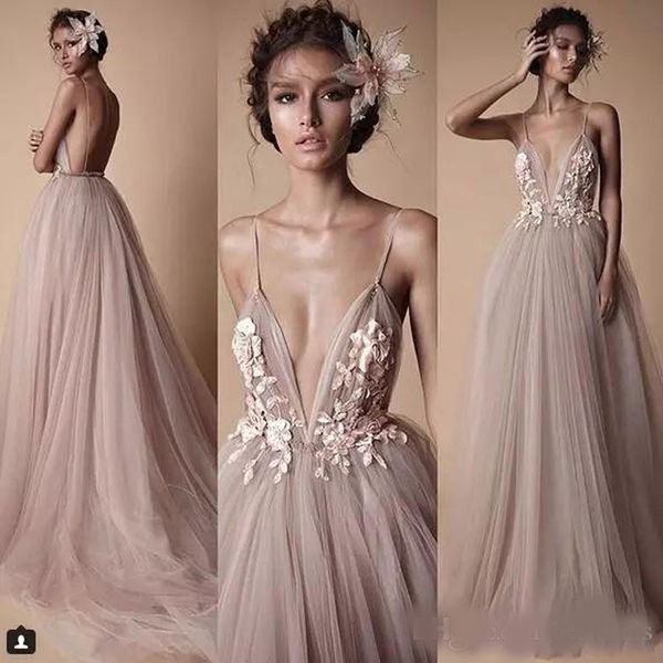 berta evening wear formal dresses sheer tulle lace floral spaghetti sweep train backless holiday party prom dress, Black;red
berta evening wear formal dresses sheer tulle lace floral spaghetti sweep train backless holiday party prom dress, Black;red