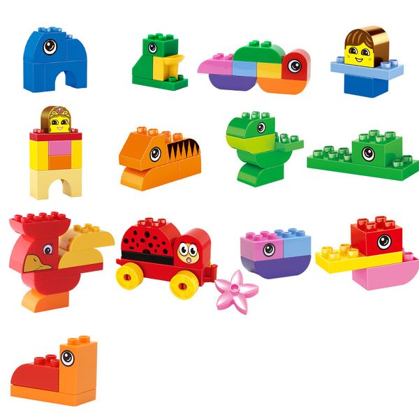 diy variety of block assembling collocation for children creativing technic colorful cartoon style model building blocks for kids
diy variety of block assembling collocation for children creativing technic colorful cartoon style model building blocks for kids
