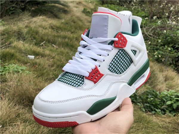 4 white gorge green varsity red mens basketball shoes new iv do the right thing fashion sports shoes size eu40-46, White;red
4 white gorge green varsity red mens basketball shoes new iv do the right thing fashion sports shoes size eu40-46, White;red