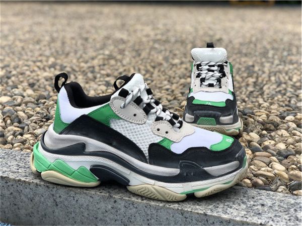 With Box 2019 Fashion Paris Triple S Designer Sneakers For Men Women 17fw Triple-S Blue Beige Black Casual Shoes Platform Sneakers
With Box 2019 Fashion Paris Triple S Designer Sneakers For Men Women 17fw Triple-S Blue Beige Black Casual Shoes Platform Sneakers
