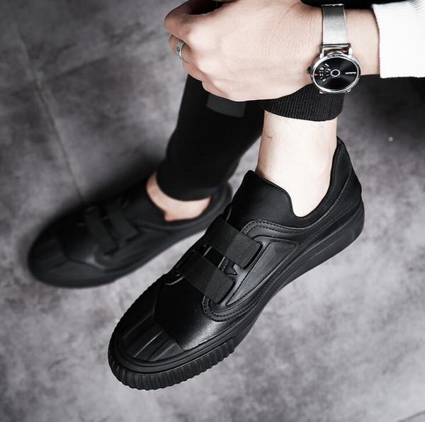 men's fashion genuine leather shoes man street trend business casual cowhide shoes trendy loafers fashionable leisure, Black
men's fashion genuine leather shoes man street trend business casual cowhide shoes trendy loafers fashionable leisure, Black