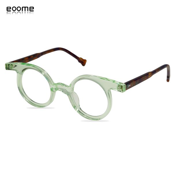 eoome 2020 fashion new small vintage round shape hand made eyewear optical frames full rim acetate luxury fast delivery, White;black
eoome 2020 fashion new small vintage round shape hand made eyewear optical frames full rim acetate luxury fast delivery, White;black