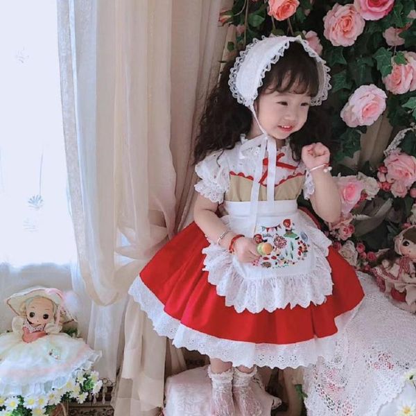 pre-sale 2020 summer new spanish lolita princess dress embroidery print dress for girls birthday party vestidos y2916, Red;yellow
pre-sale 2020 summer new spanish lolita princess dress embroidery print dress for girls birthday party vestidos y2916, Red;yellow