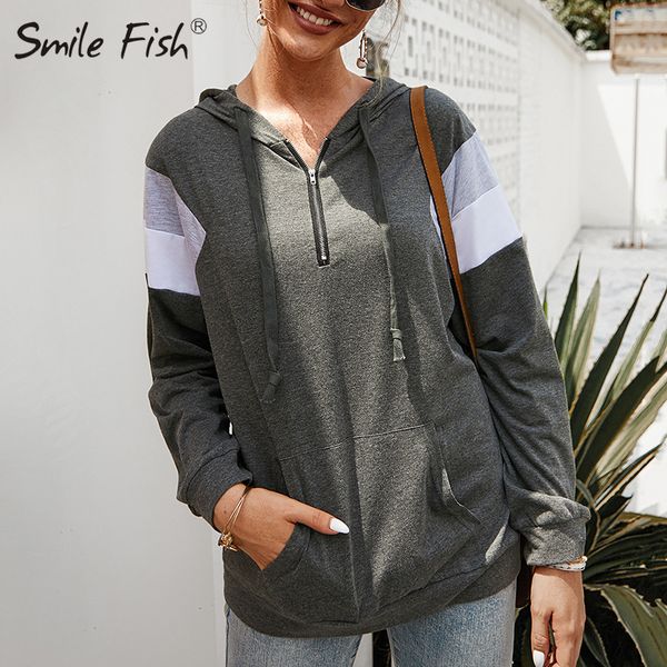 sport kangaroo pocket zipper casual pullovers lacing sweatshirts autumn winter streetwear women orange patchwork hoodies gv349, Black
sport kangaroo pocket zipper casual pullovers lacing sweatshirts autumn winter streetwear women orange patchwork hoodies gv349, Black