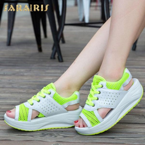 sarairis 2020 new arrivals peep toe comfortable sandals woman shoes wedge heels lace-up mix color summer shoes women sandals, Black
sarairis 2020 new arrivals peep toe comfortable sandals woman shoes wedge heels lace-up mix color summer shoes women sandals, Black