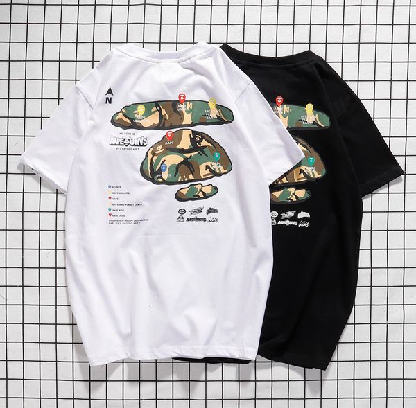 aape mens women designer t shirts fashion short sleeve luxury designer t shirt summer men tshirt tee couples matching clothes 6053, White;black
aape mens women designer t shirts fashion short sleeve luxury designer t shirt summer men tshirt tee couples matching clothes 6053, White;black