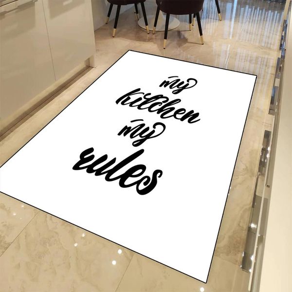 else white floor black writen my kitchen my rules 3d print non slip microfiber kitchen modern decorative washable area rug mat
else white floor black writen my kitchen my rules 3d print non slip microfiber kitchen modern decorative washable area rug mat