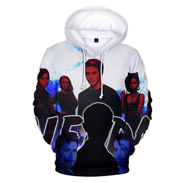 riverdale мужские толстовки мода весна осень с длинным рукавом круглый вырез мужские толстовки, Black
riverdale мужские толстовки мода весна осень с длинным рукавом круглый вырез мужские толстовки, Black