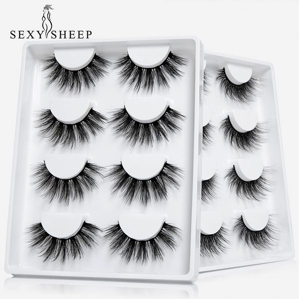 false eyelashes sexysheep 4 pairs natural fake lashes long makeup 3d mink eyelash extension for beauty
false eyelashes sexysheep 4 pairs natural fake lashes long makeup 3d mink eyelash extension for beauty
